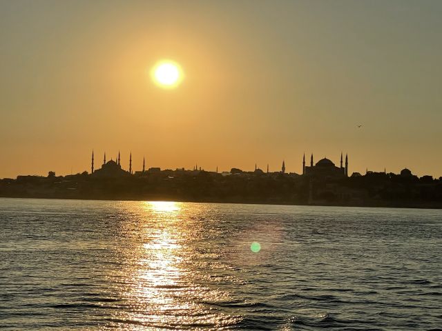 İstanbul’da gün batımı