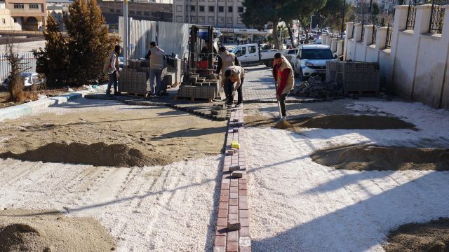 Haliliye Belediyesinden 4 Mahallede Yol Yapım Çalışması