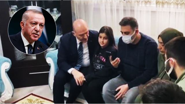 Cumhurbaşkanı Erdoğan, Akçakale Şehidinin Ailesiyle Görüştü