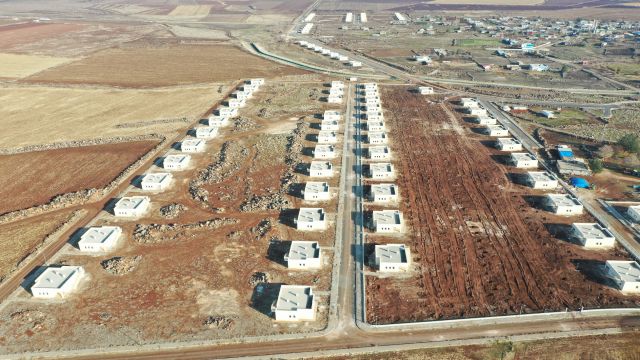 Urfa'da "Sabır Evleri"nin yapımı devam ediyor