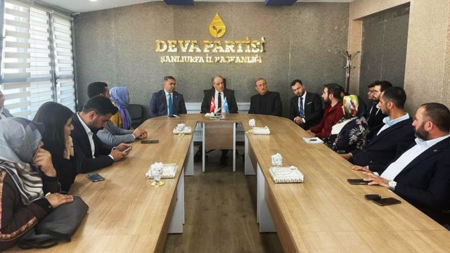 Urfa’da DEVA Partisi KHK’ları Dinledi