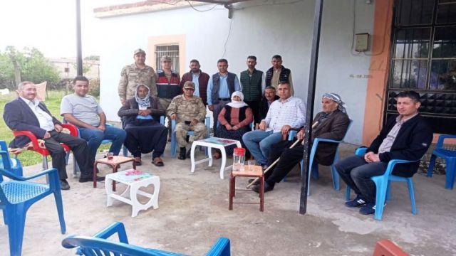 Jandarma, Bayramda Şehidin Ailesini Yalnız Bırakmadı