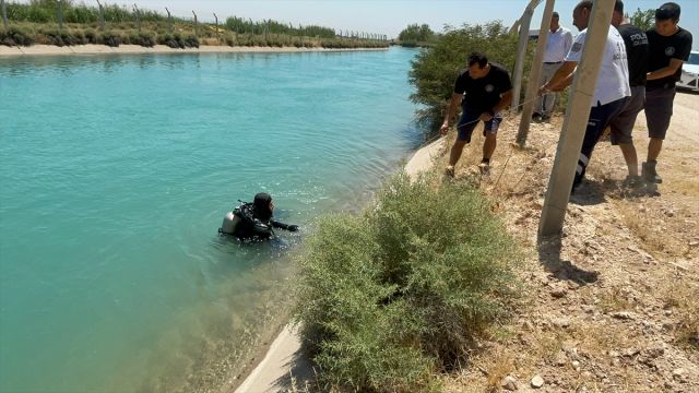 Urfa'da sulama kanalına düşen çocuk aranıyor