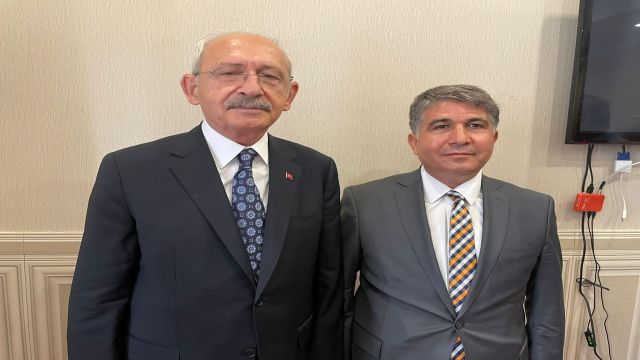 Dr. Süleyman Gök, Kılıçdaroğluyla Görüştü