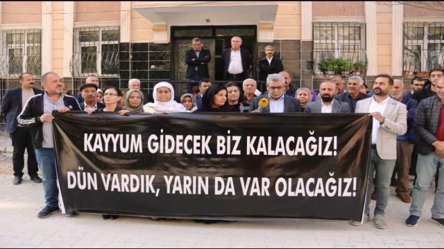 HDP Şanlıurfa İl Örgütü: ''Kayyum gidecek biz kalacağız''