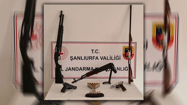Şanlıurfa'da silah kaçakçılığı operasyonu: 5 gözaltı!