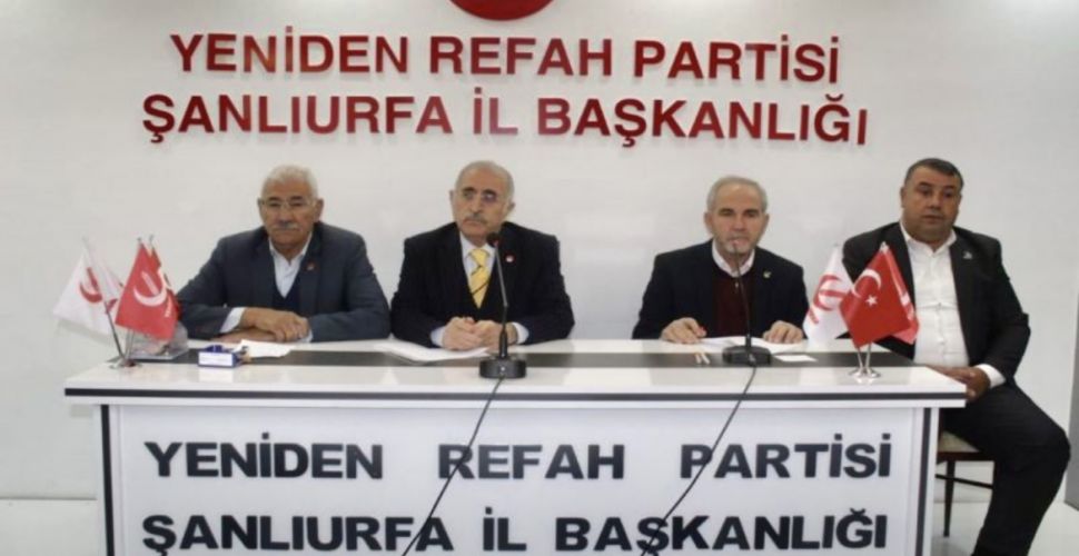 YRP Şanlıurfa İl Başkanlığı ocak ayı divan toplantısı yapıldı
