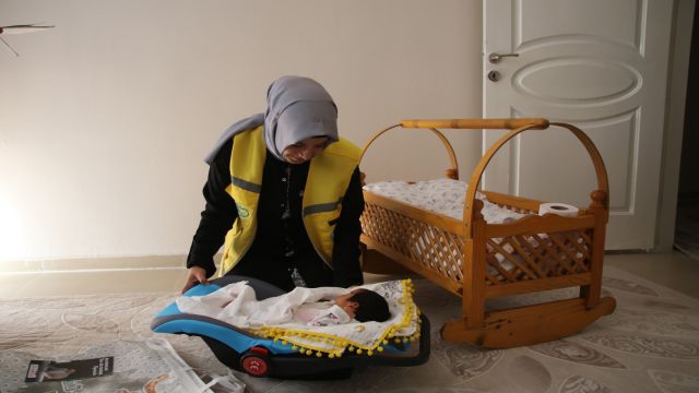 Haliliye Belediyesi ‘Hoş geldin Bebek’ projesiyle ailelere destek oluyor