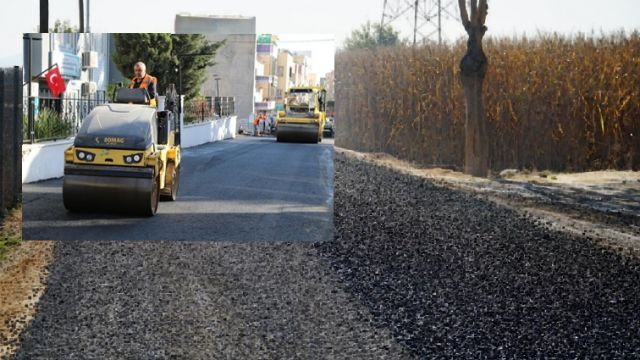 Haliliye’de yollar sıcak asfaltla onarılıyor