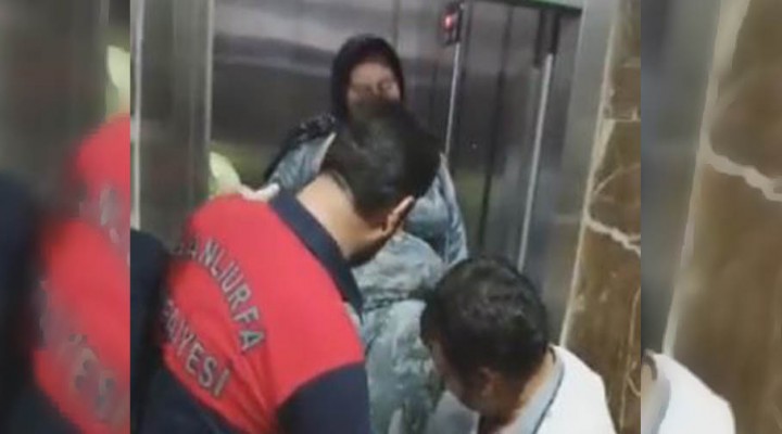 Asansörde Mahsur Kalan Kadının Yardımına İtfaiye Yetişti