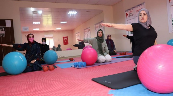 Karaköprü’de Kadınlar İçin Spor Salonu Hizmeti Açıldı