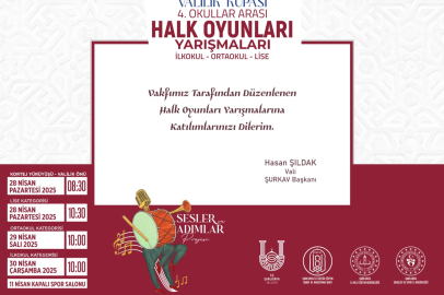 Valilik Kupası Halkoyunları Yarışması Başlıyor